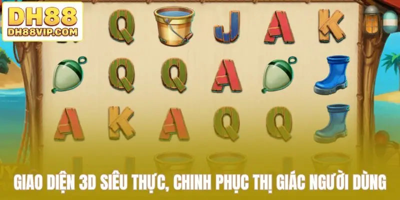 Giao diện 3D siêu thực, chinh phục thị giác người dùng